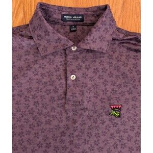 Peter Millar X SWAG GOLF Polo Shirt Fordham Jersey All Over Print King Of Swag